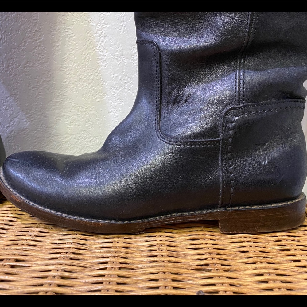 Black Frye boots
